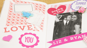 album de scrapbook