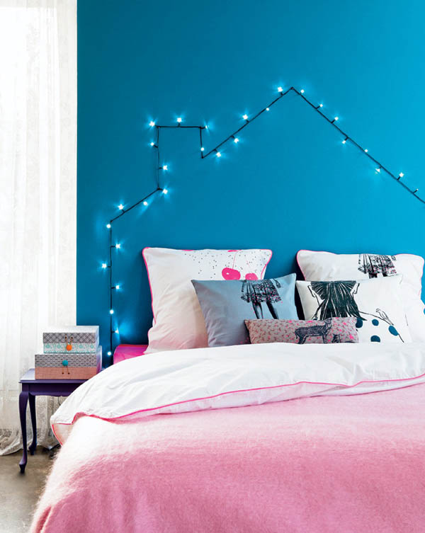 decorar con luces de navidad