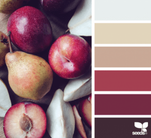 Combinaciones de colores de otoño: Frutos