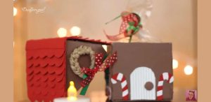 casita de jengibre para regalo