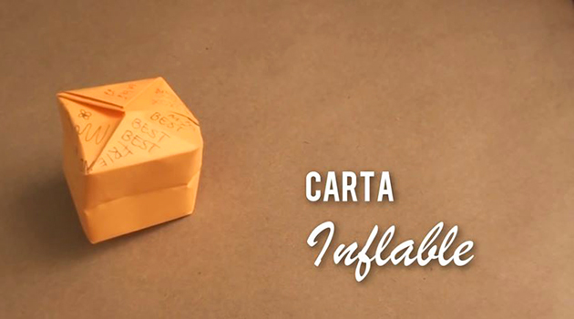 Carta inflable en 2 minutos