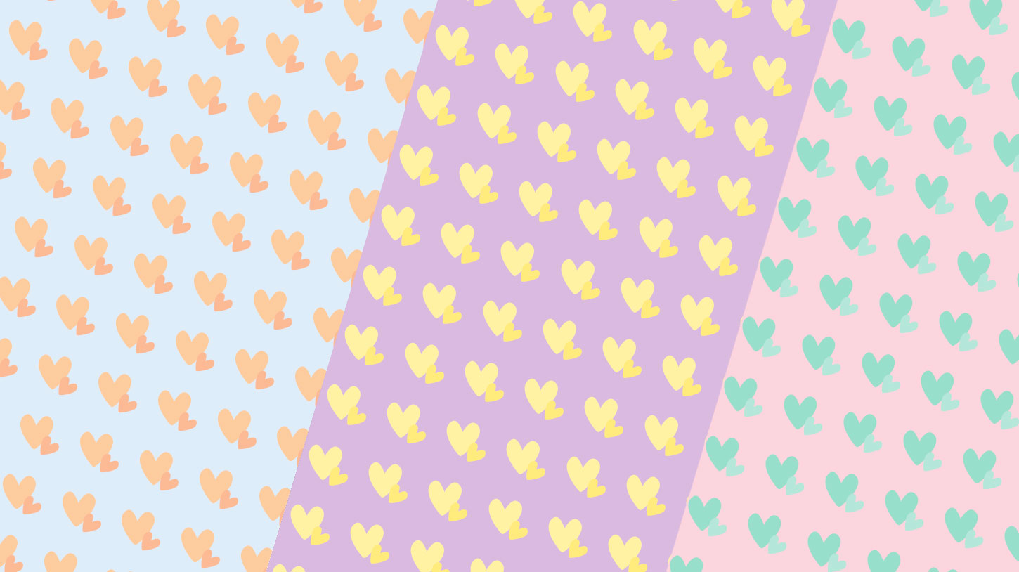 papel deco de corazones