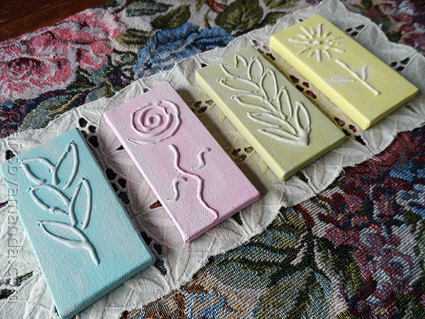 cuadros decorativos con silicon