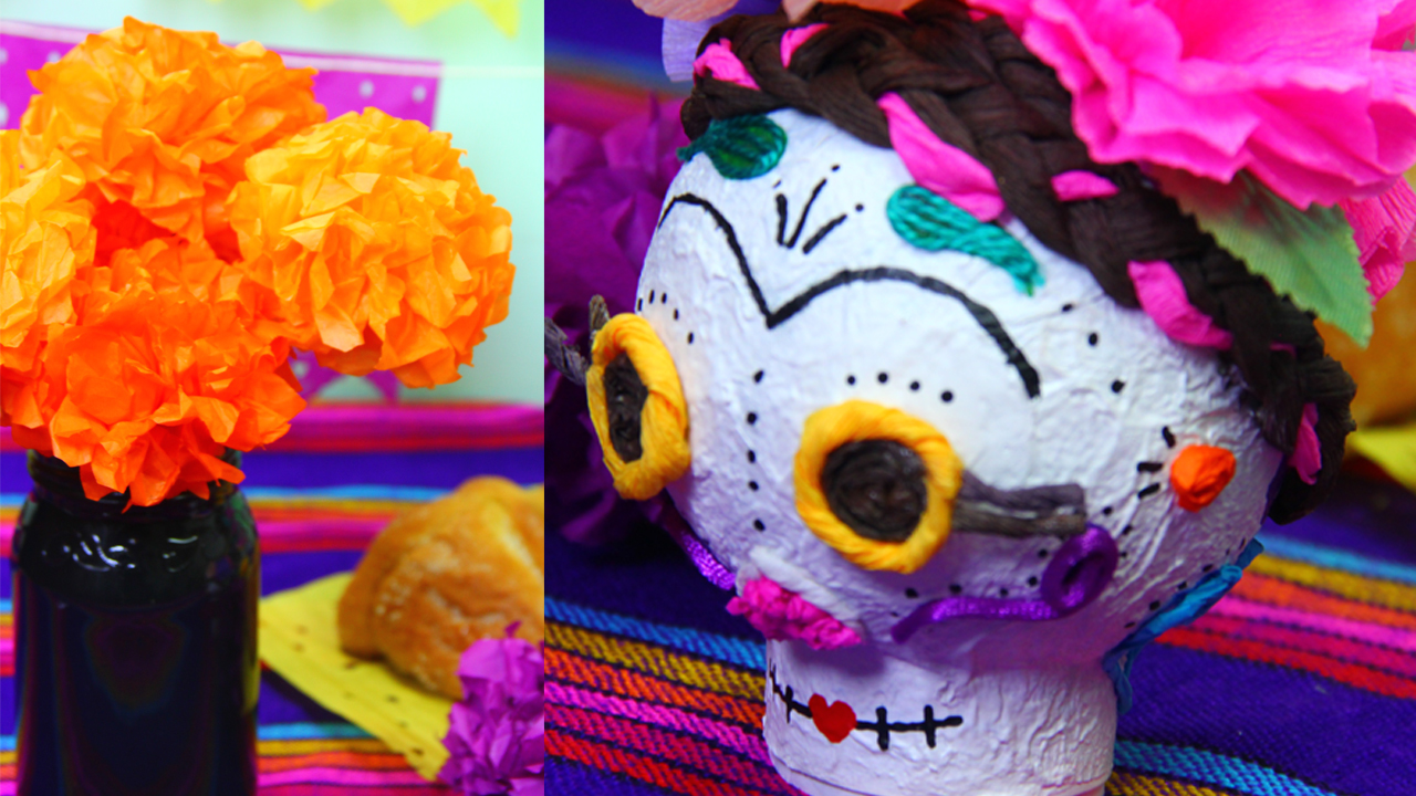 decoracion dia de muertos