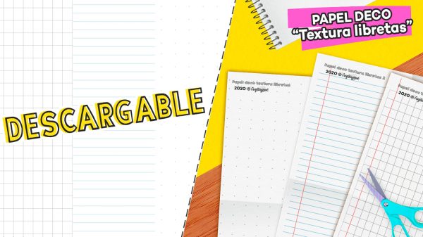 Hojas para apuntes bonitos_Descargable
