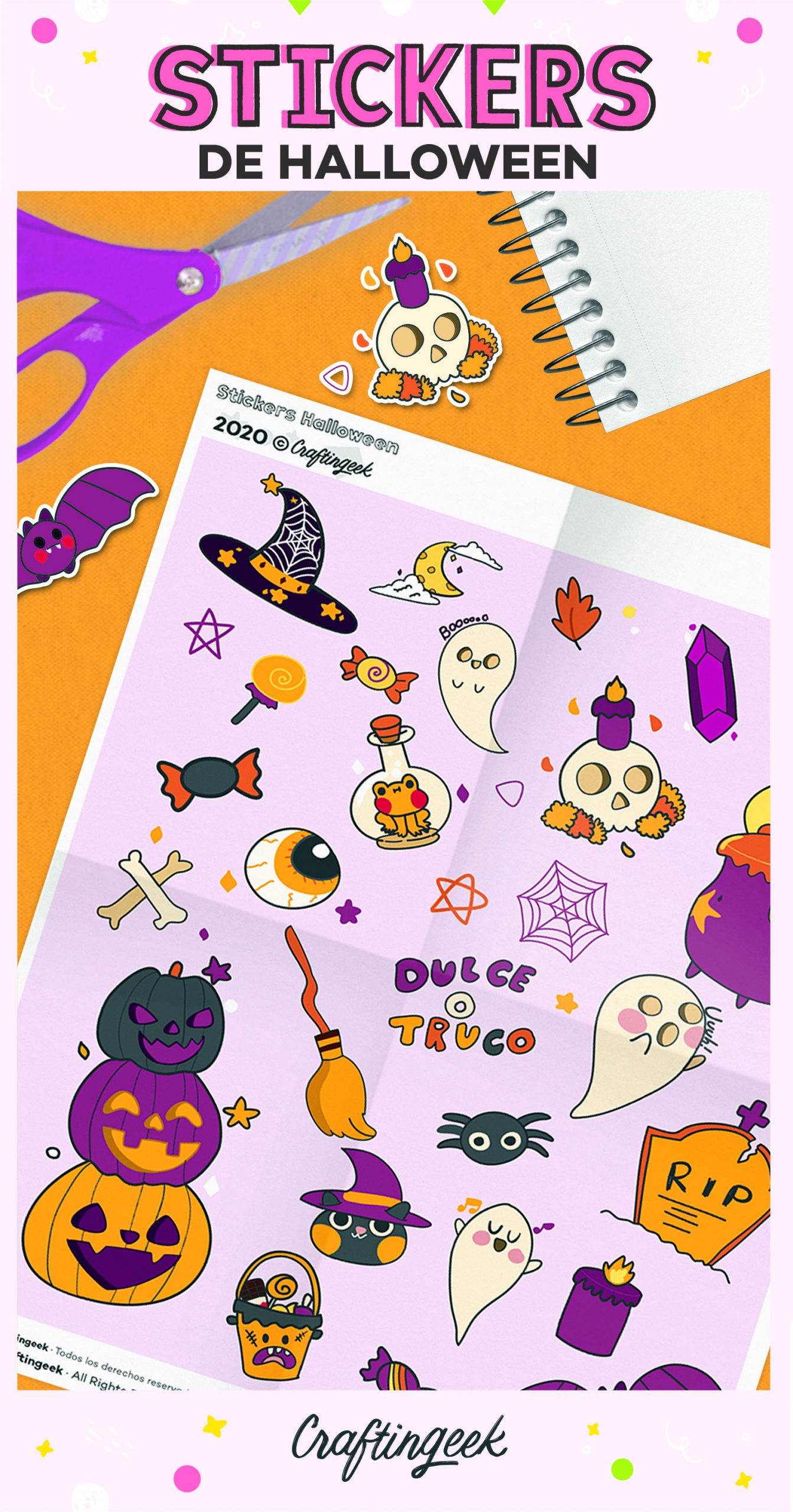 Halloween stickers_Portada