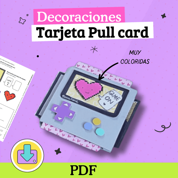 Decoraciones para Tarjeta Pull card