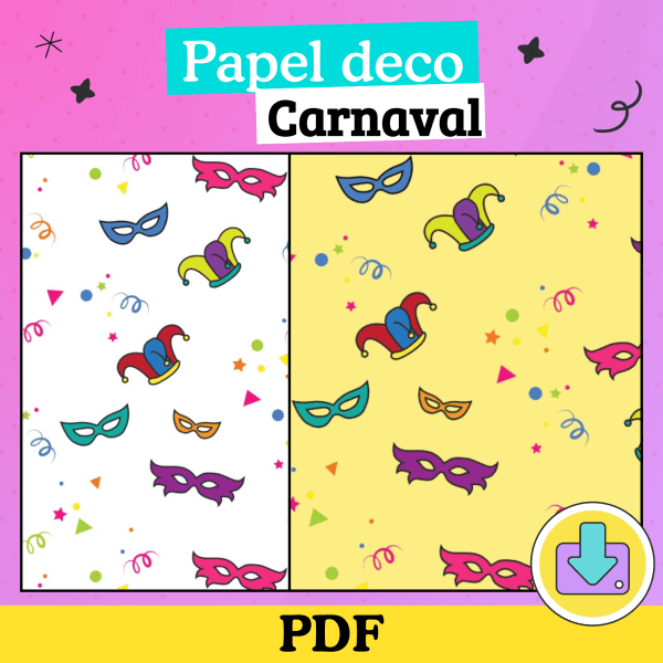 Papel Deco Carnaval