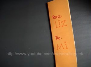 Cómo hacer carta texto oculto