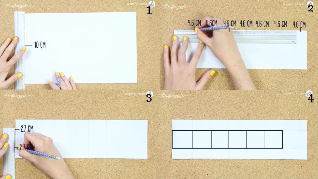 pasos para hacer cinta fotográfica.