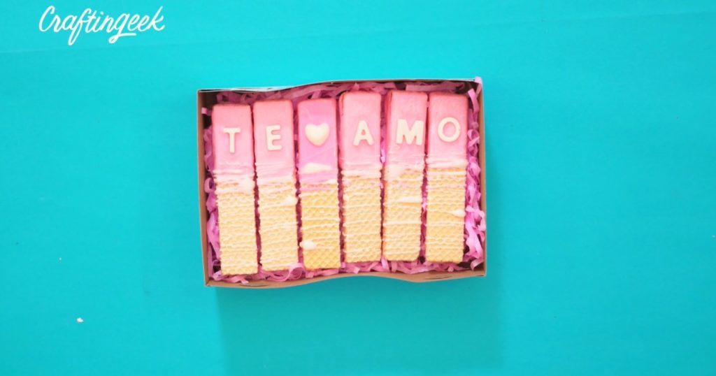 Regalos originales para hombre galletas con mensaje de chocolate