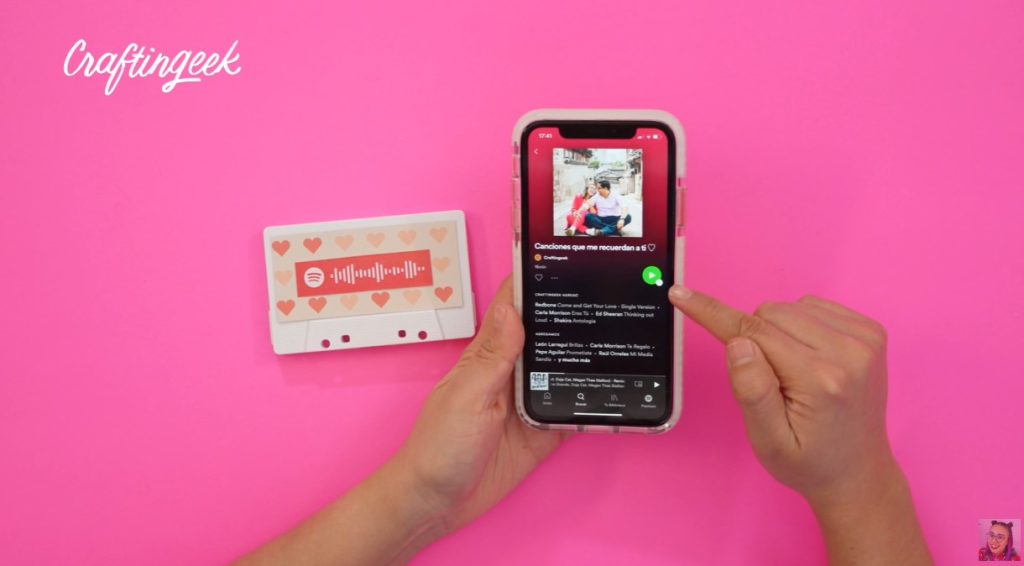 Regalos para hombre originales con código spotify para San Valentín