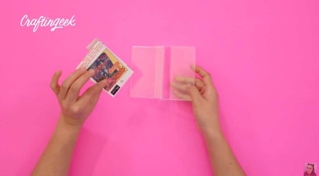Cassette para manualidad de San Valentín