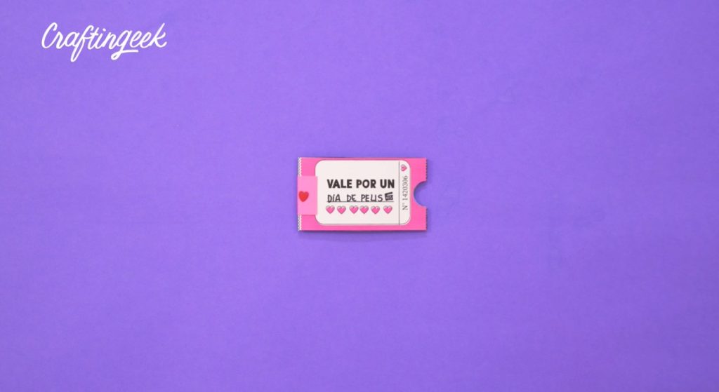 Escribe los regalos de cada cupón