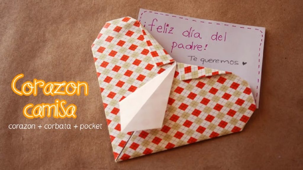 origami fácil corazón