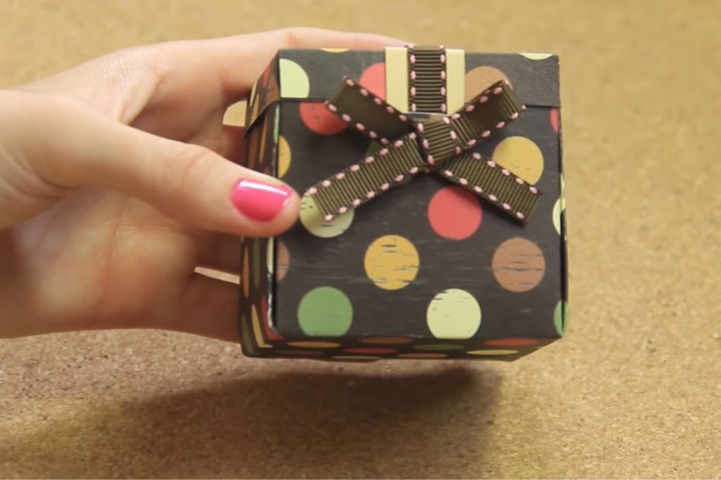 Caja tarjeta regalos día de la madre.