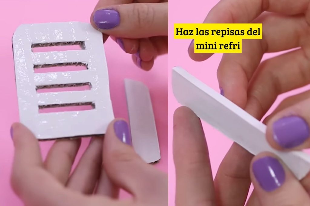 Haz piezas internas para el mini refri organizador.